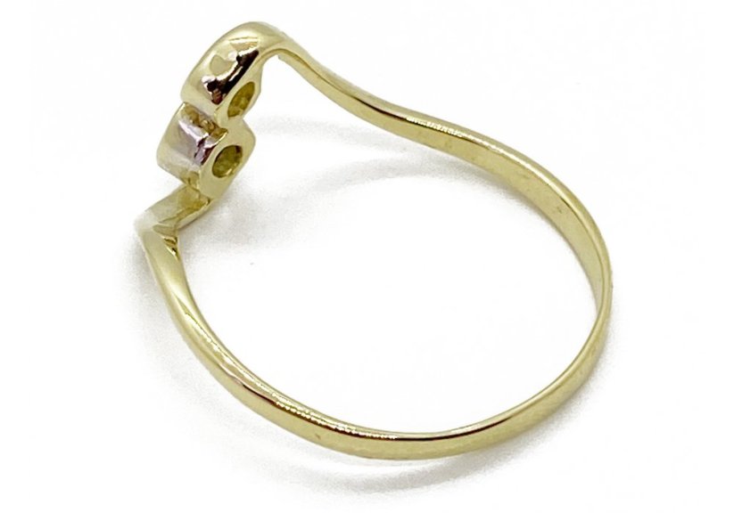 Zlatý prsten 1,60 g 14 Kt