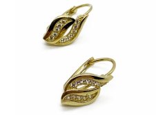 Zlaté náušnice 1,87 g 14 Kt