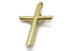 Zlatý přívěsek Kříž 2,22 g 14 Kt