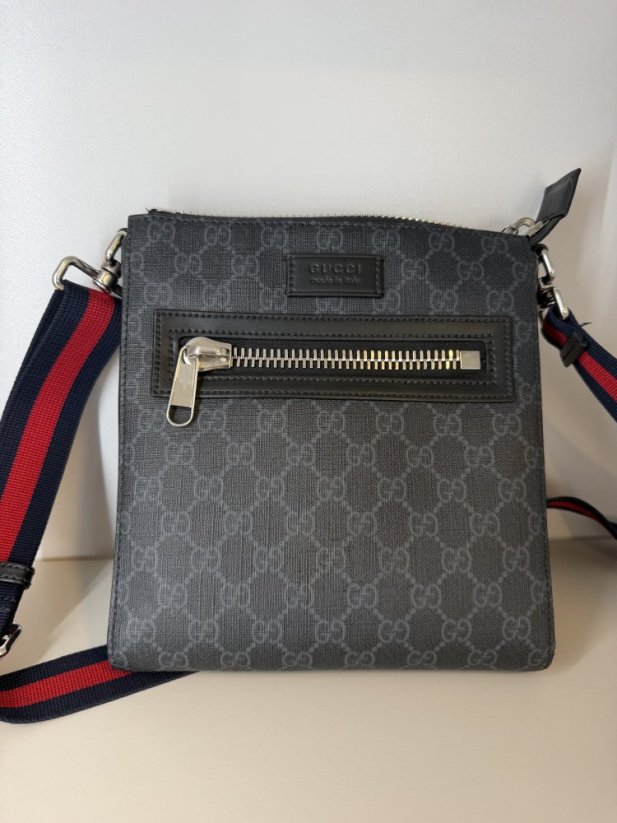 Gucci Massenger Bag Supreme Canvas Black