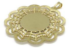 Zlatý přívěsek Madonka 12,70 g 14 Kt