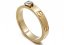 Zlatý prsten Cartier s Diamantem 0,23 ct