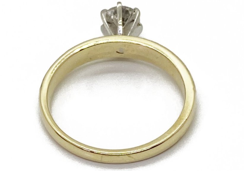 Zlatý prsten s Diamantem 2,95 g