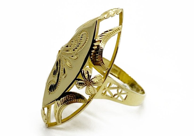 Zlatý prsten 5,06 g 14 Kt