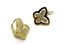 Zlaté náušnice 2,41 g 14 Kt