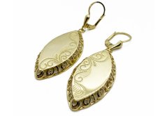 Zlaté náušnice 8,26 g 14 Kt