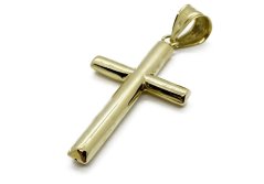 Zlatý přívěsek Kříž 2,11 g 14 Kt
