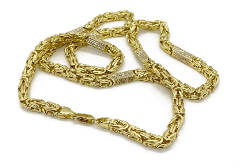 Zlatý řetízek 98,40 g 14 Kt