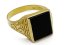 Zlatý prsten pánský 6,49 g 14 Kt
