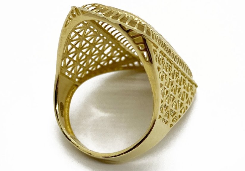 Zlatý prsten 4,84 g 14 Kt