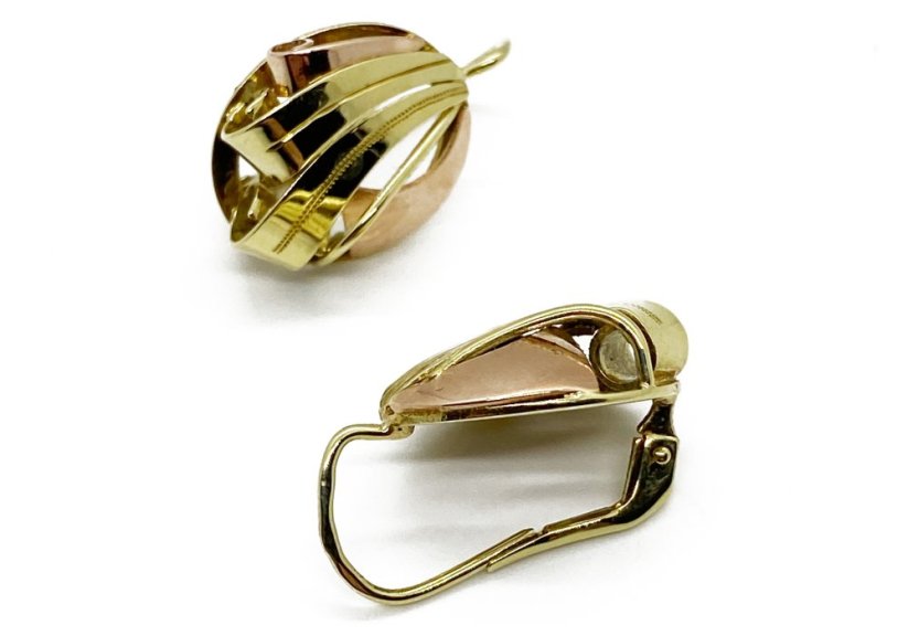 Zlaté náušnice 5,11 g 14 Kt