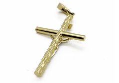 Zlatý přívěsek Kříž 2,00 g 14 Kt