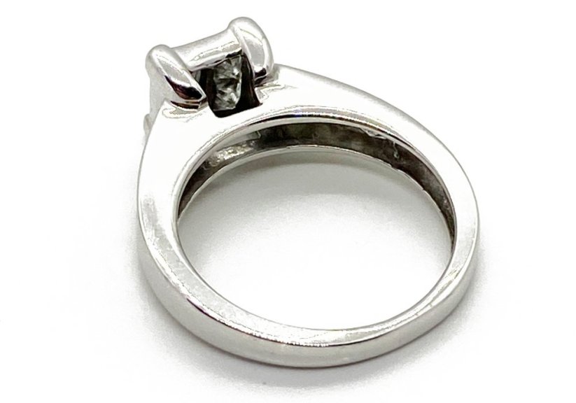Zlatý prsten 3,74 g 14 Kt Dia 1 Ct