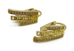 Zlaté náušnice 2,27 g 14 Kt