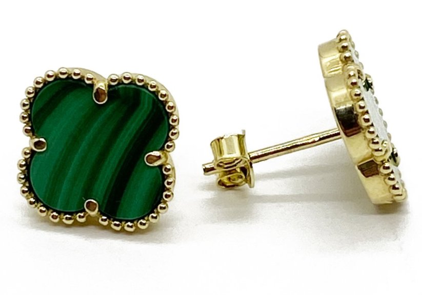 Zlaté náušnice 3,41 g 14 Kt