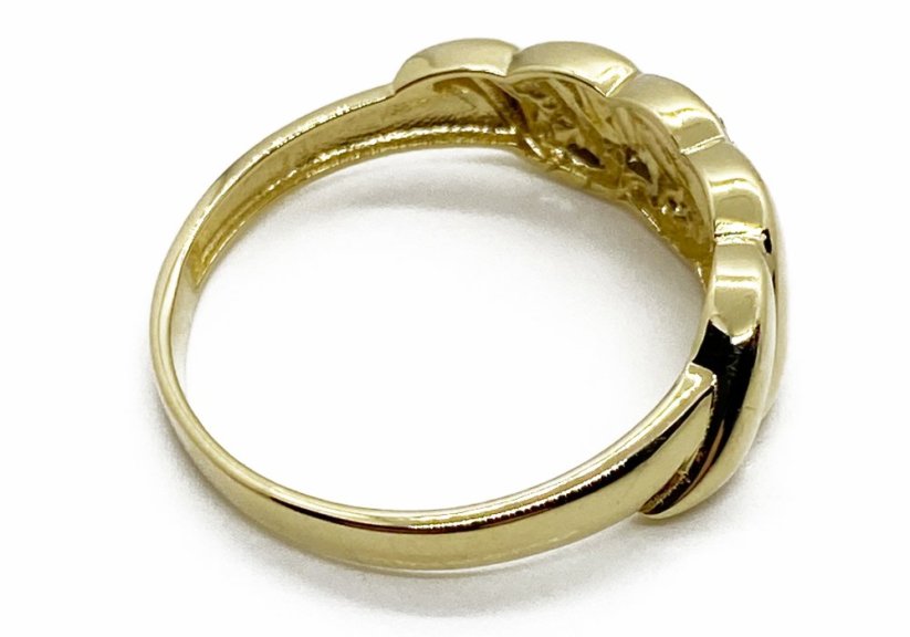 Zlatý prsten 2,66 g 14 kt