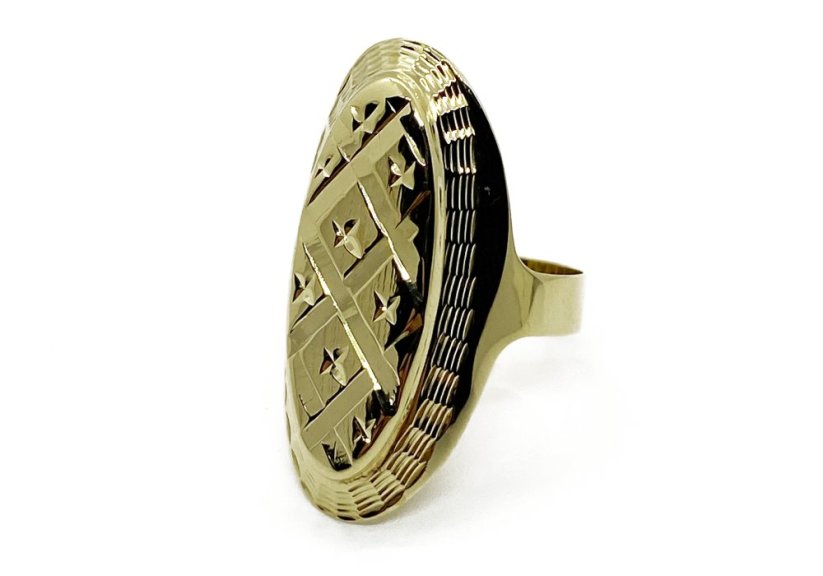 Zlatý prsten 2,70 g 14 Kt