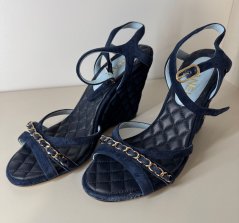 Chanel Sandals Veau Velours