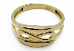 Zlatý prsten 2,38 g 14 Kt