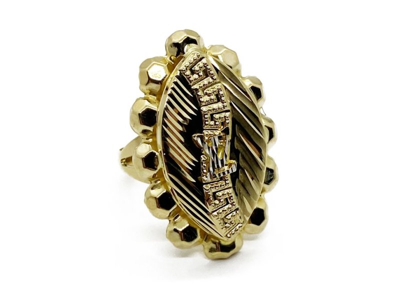 Zlatý prsten 3,97 g 14 Kt