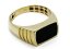 Zlatý prsten pánský 5,84 g 14 Kt