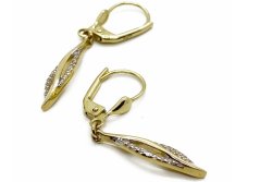 Zlaté náušnice 2,65 g 14 Kt