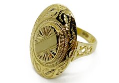 Zlatý prsten 4,10 g 14 Kt