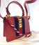 Gucci Sylvie Leather Top Handle Bag