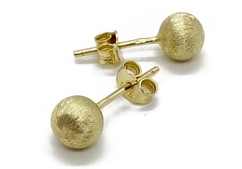 Zlaté náušnice  1,18 g 14 kt