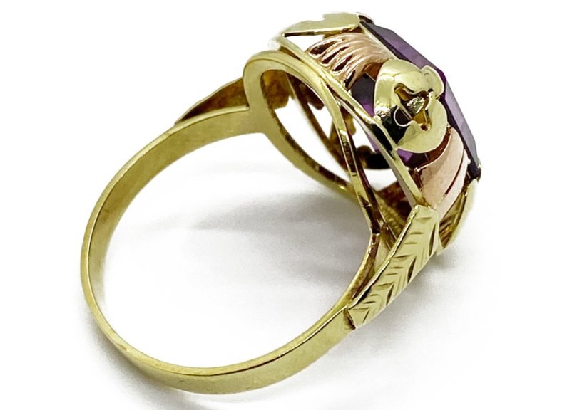 Zlatý prsten 4,76 g 14 Kt