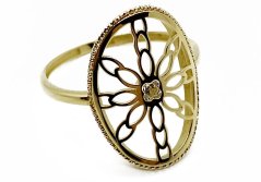 Zlatý prsten 1,83 g 14 Kt