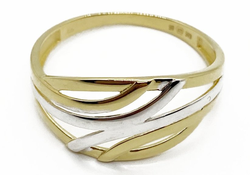 Zlatý prsten 2,21 g 14 kt