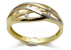 Zlatý prsten 2,63 g 14 Kt
