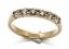 Zlatý prsten s Diamanty 0,54 Ct