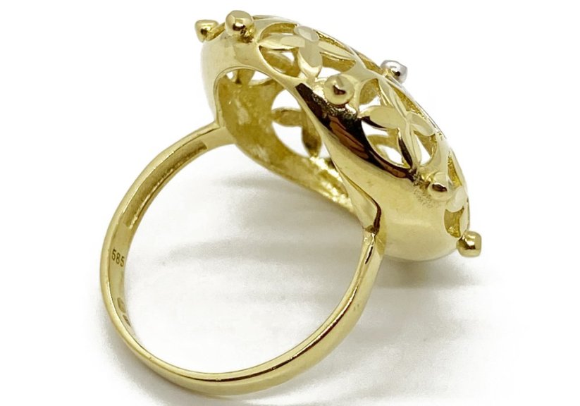 Zlatý prsten 5,87 g 14 Kt