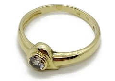Zlatý prsten 2,18 g 14 Kt