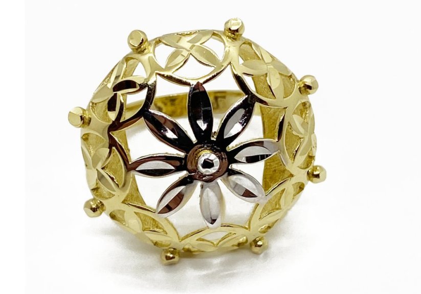 Zlatý prsten 5,87 g 14 Kt