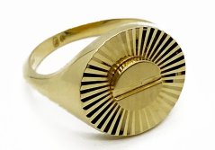 Zlatý prsten 3,34 g 14 Kt
