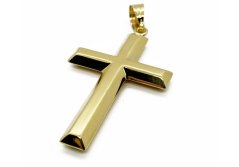 Zlatý přívěsek Kříž 4,15 g 14 Kt
