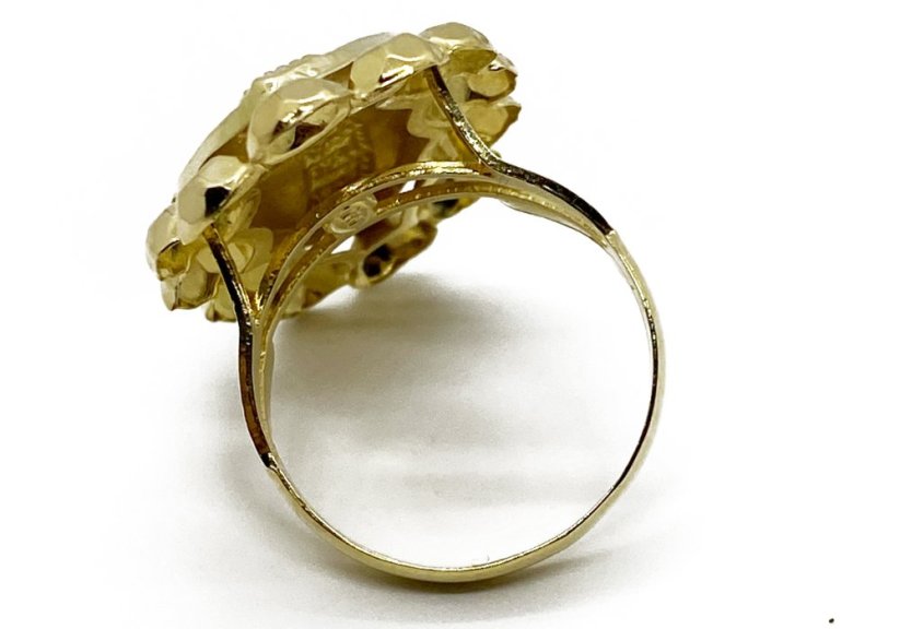 Zlatý prsten 3,97 g 14 Kt