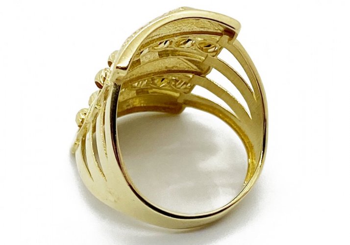 Zlatý prsten 4,83 g 14 Kt