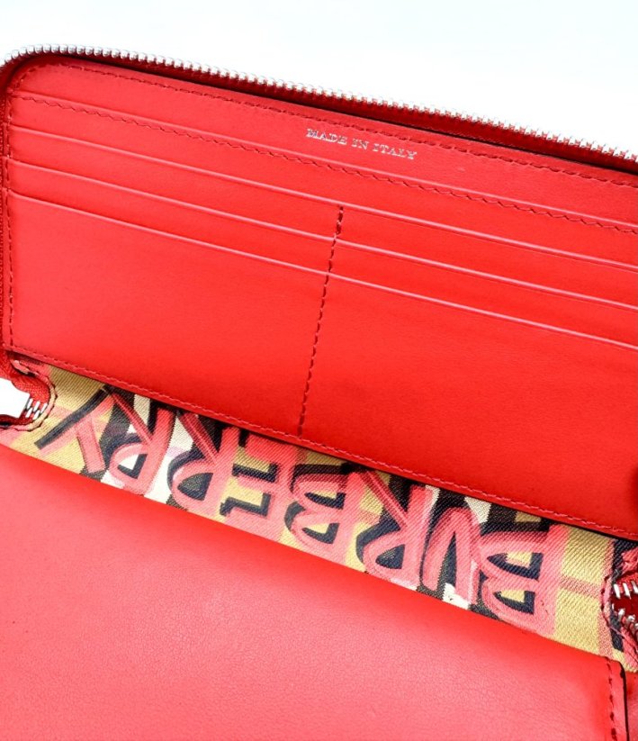 Burberry Graffiti Red Wallet