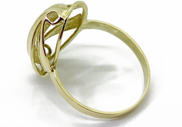 Zlatý prsten 3,85 g 14 Kt