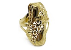 Zlatý prsten 3,43 g 14 Kt