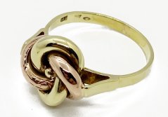 Zlatý prsten 3,28 g 14 Kt