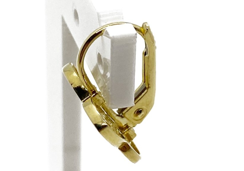 Zlaté náušnice 2,41 g 14 Kt