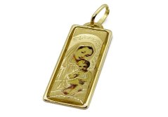 Zlatý přívěsek Madonka  1,02 g 14 Kt