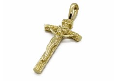 Zlatý přívěsek Kříž 3,79 g 14 Kt
