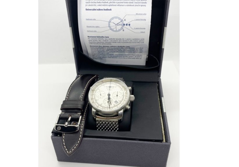 Zeppelin 100 Jahre Chronometer Glashutte