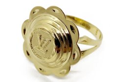 Zlatý prsten 2,31 g 14 Kt